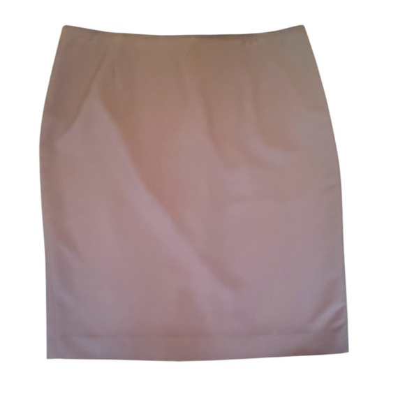 Elie Tahari Brown Tonal Pinstripe Knee Length Skirt Size 10/Medium - Picture 1 of 8